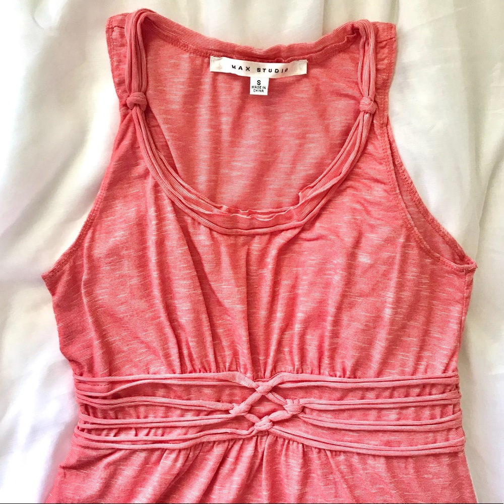MAX STUDIO - Coral Maxi Dress - Sz S